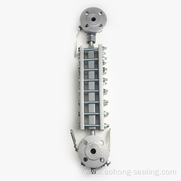 stainless steel glass plate level gauge for boiler